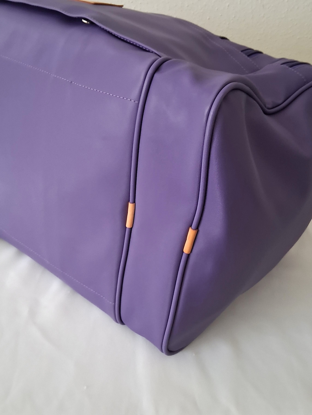 Jon Hart Design Purple Travel Duffel Bag - Picture 12 of 13